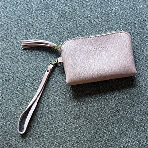 Pink Haley Customized Wristlet Clutch
